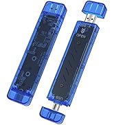 M.2 NVMe SSD Enclosure Tool-Free, M.2 NVMe to USB 3.2 Gen 2 (10 Gbps) Adapter, RTL9210B Chips 921...