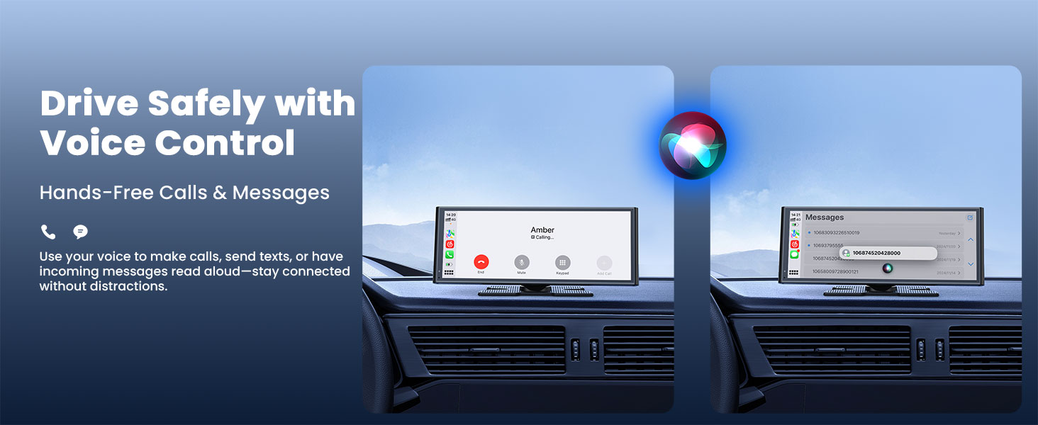 Hands Free Calling and Voice-Controlled Messagings