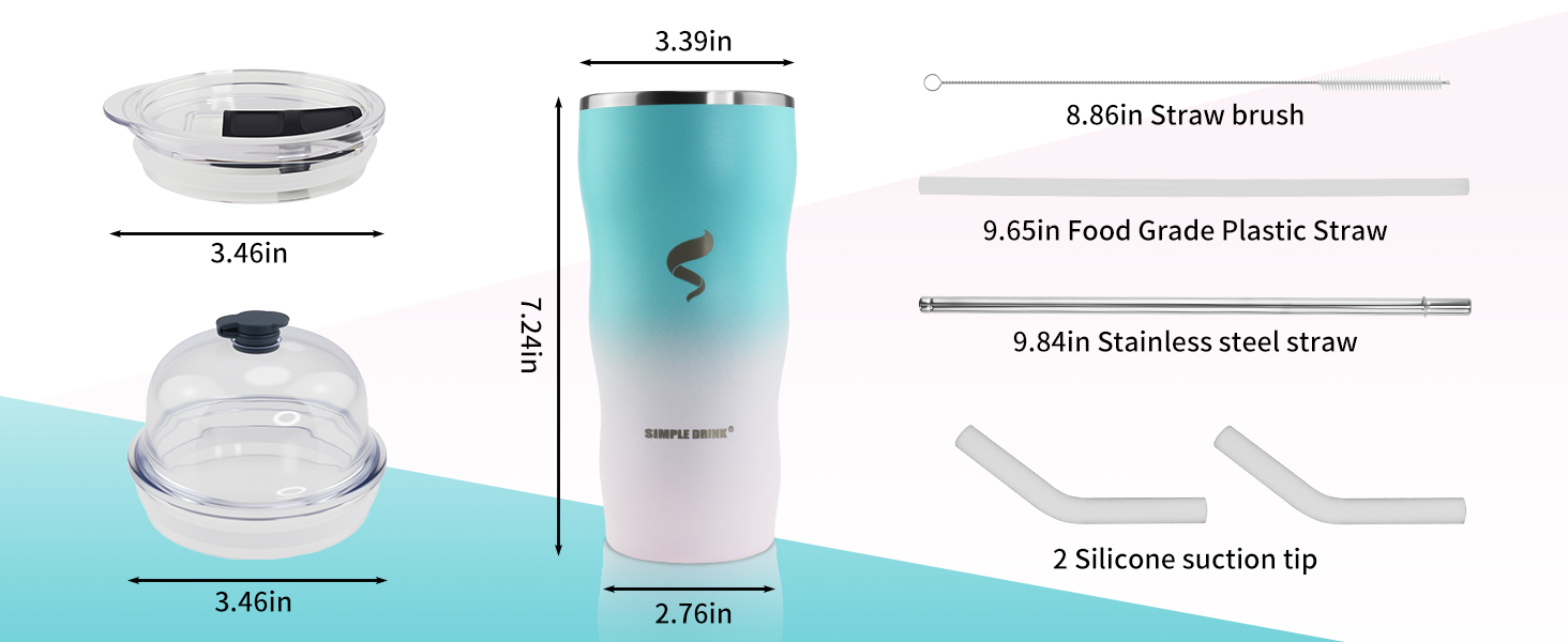 insulated coffee mug with lid;iced coffee mug with lid;insulated tumbler;tumbler with lid and straw