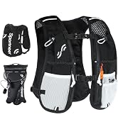 Sportneer Hydration Backpack: Lightweight Water Pack with 1.5L Bladder, Hydro Water Daypack for R...