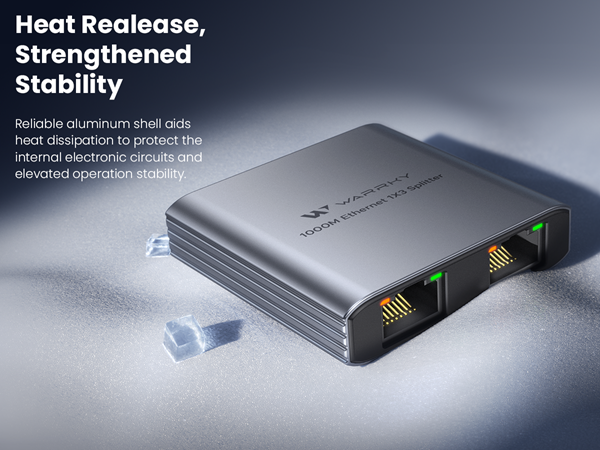 Reliable aluminum shell: Heat Realease, Strengthened Stability