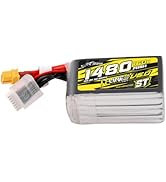 TATTU R-Line Version 6.0 6S Lipo Battery 22.2V 160C 1480mAh Lipo Battery Pack with XT60 Plug for ...