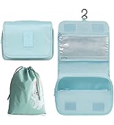 OrgaWise Hanging Travel Toiletry Bag Portable Makeup Pouch Waterproof Travel Hanging Organizer Ba...