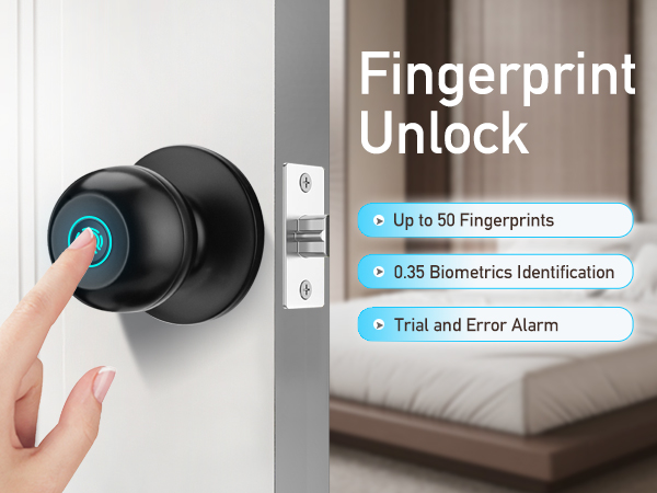 smart fingerprint door lock