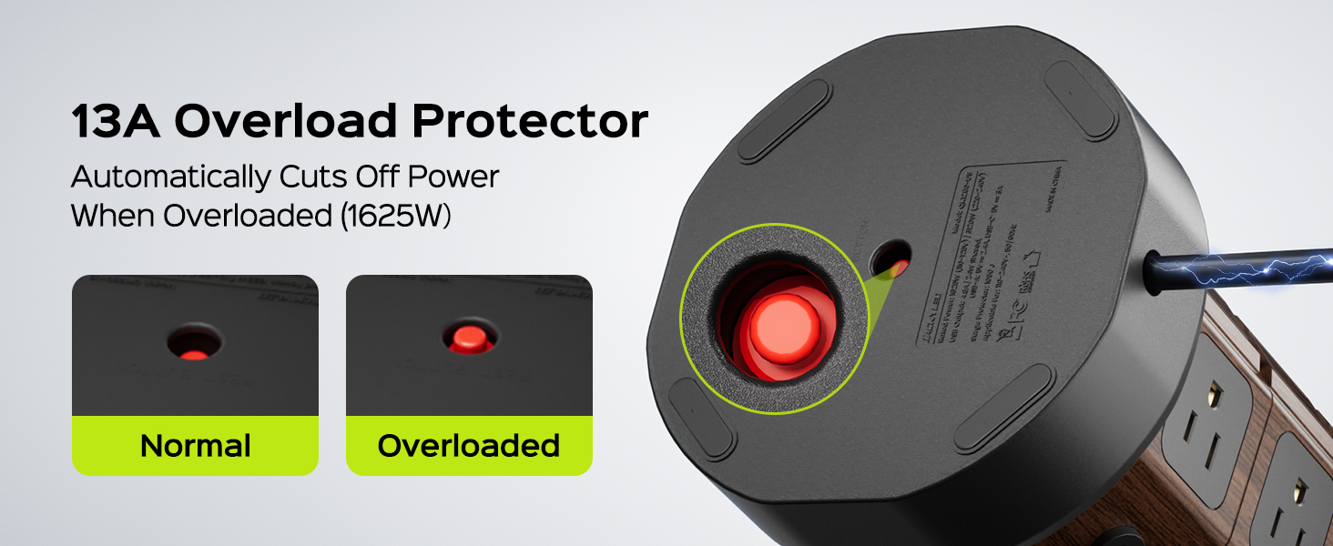 13A Overload Protector