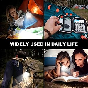 Small Flashlight Rechargeable, with Magnetic Base