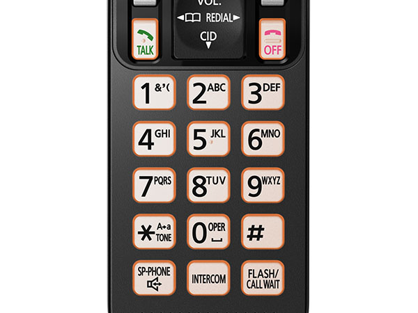 Easy to Read Amber Backlit Displays and Keypads