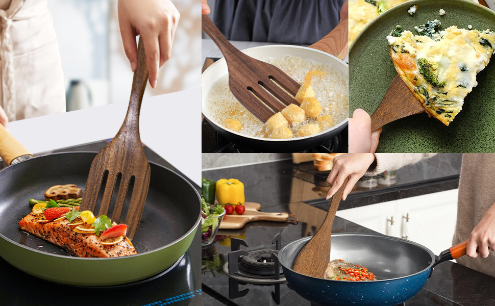 Wooden Spatula for Cooking 12 Inches