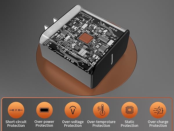 Type C fast charging block
