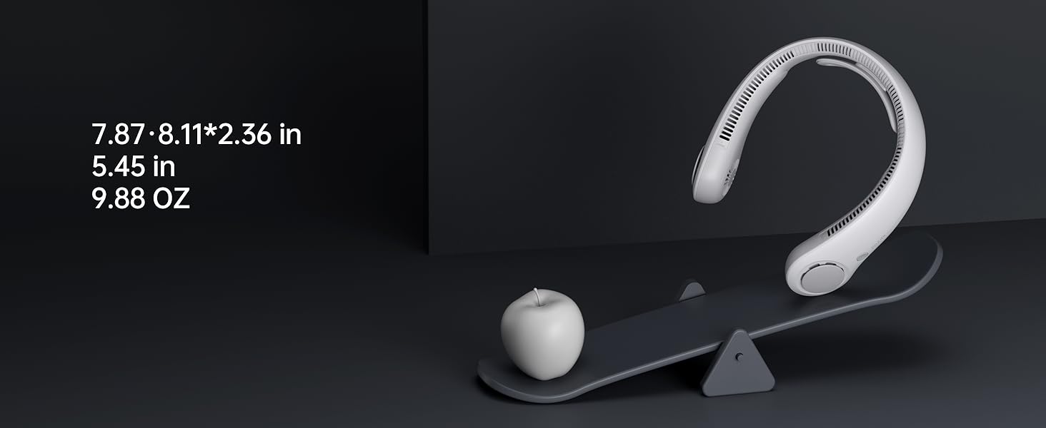 neck fan portable neck wearable fan