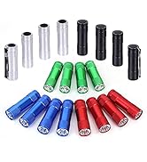 FASTPRO 20-Pack 100 Lumen Super Bright Aluminum LED Flashlights Set, with AAA Dry Batteries Inclu...