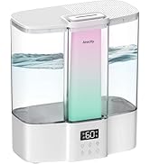 Geek-Level Aeocky Humidifier for Baby, Quiet Ultrasonic Humidifiers for Bedroom, Nursery with Amb...