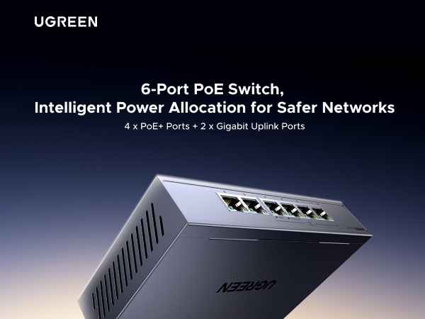 PoE Ethernet Switch 1000Mbps