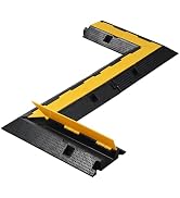 Yescom Cable Ramp Corner Custom, Heavy Duty Rubber Cord Cover, 22,000 Lbs Load Capacity