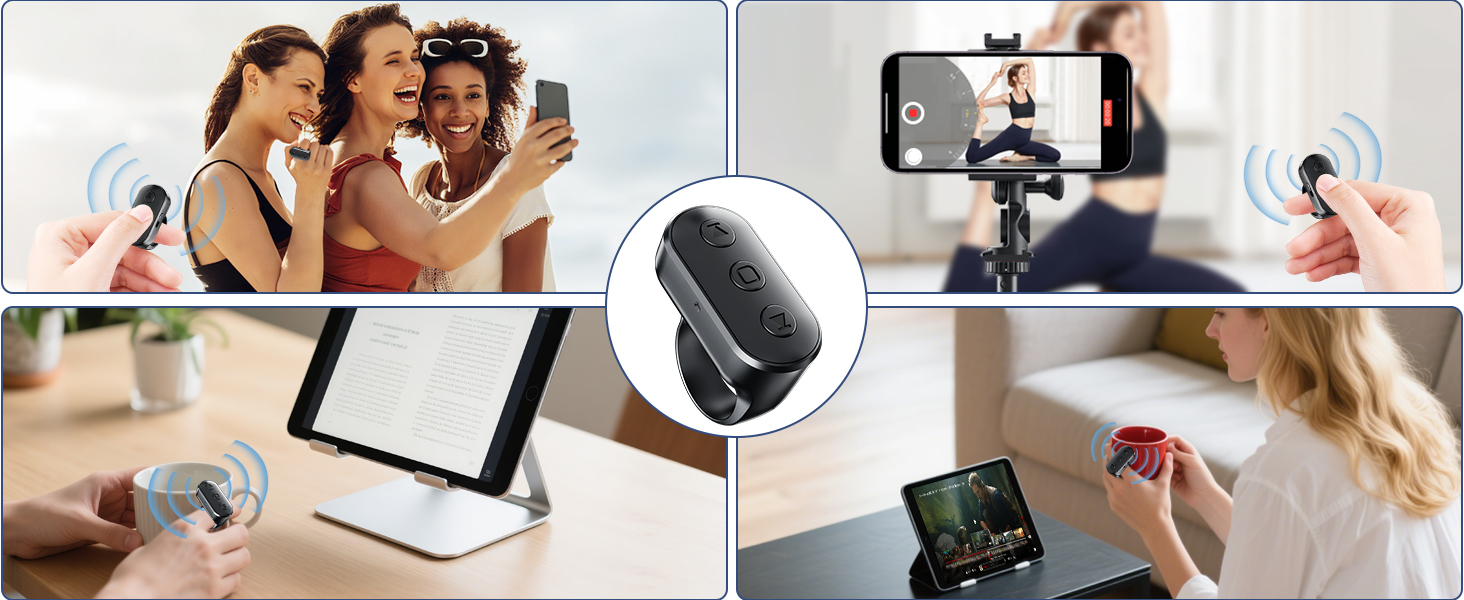 Widely compatible with ring remote control