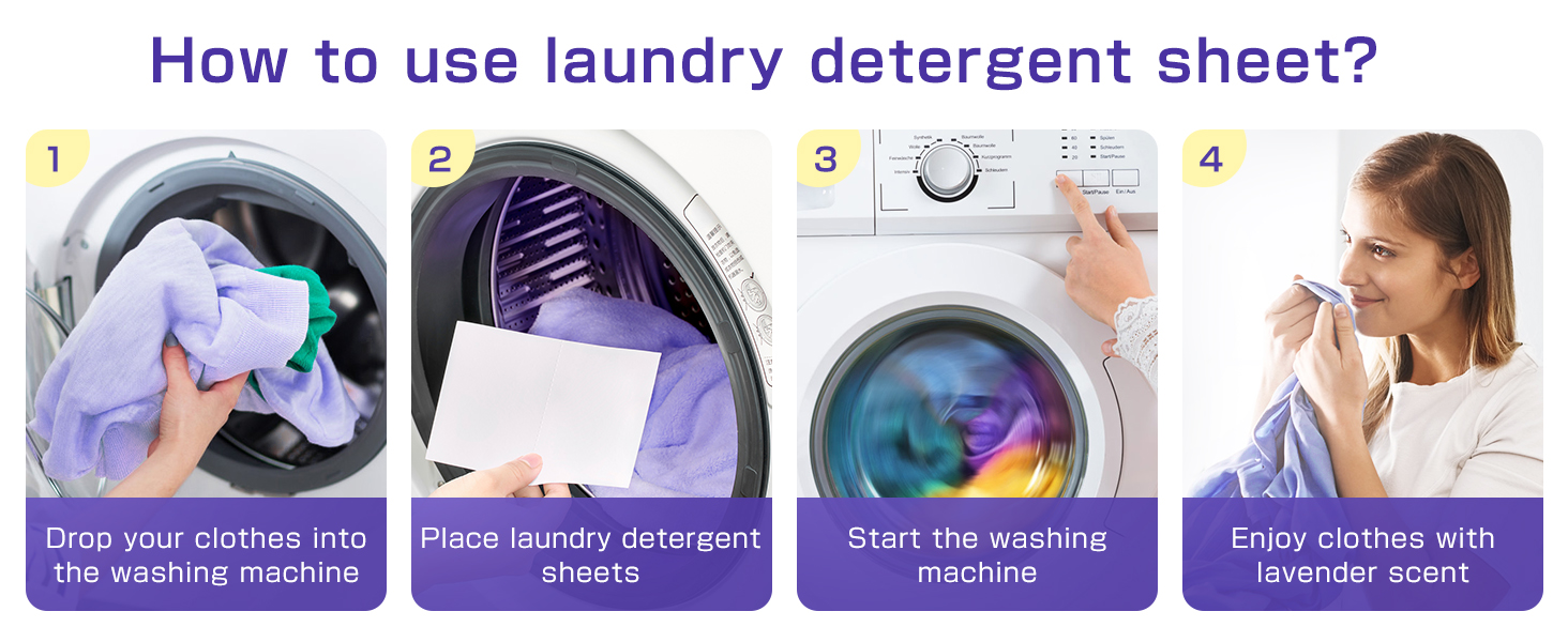 laundry detergent sheets