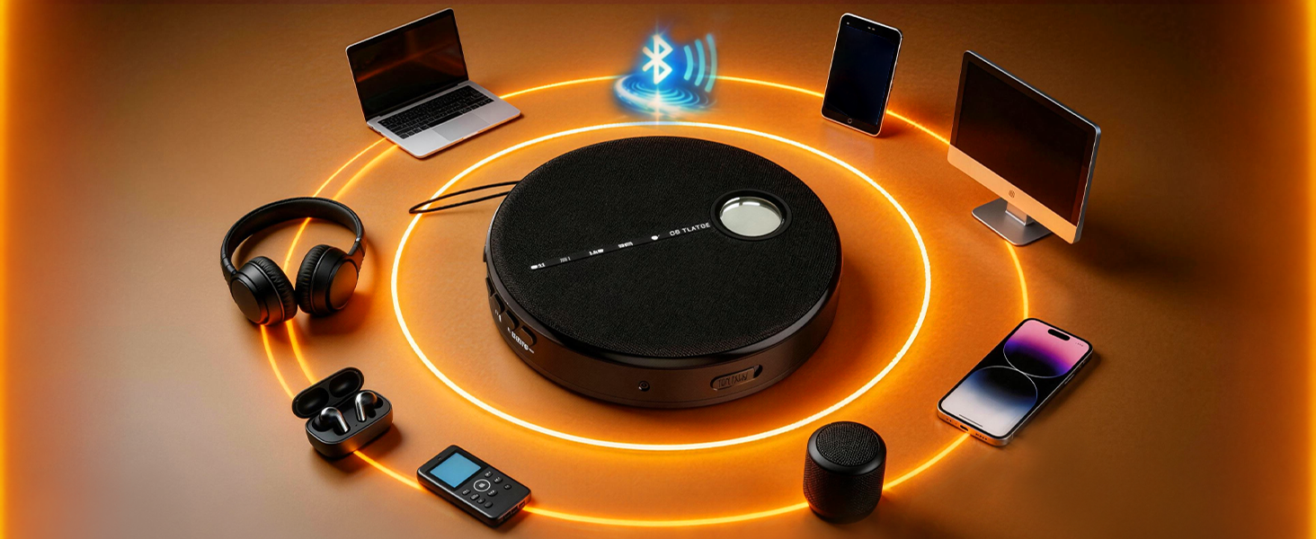cd player portable for home with bluetooth speaker car walkman music small kpop kids battery mini