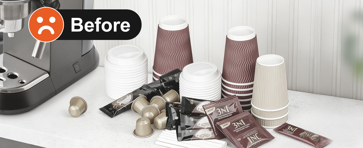 coffee station organizer