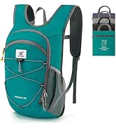 SKYSPER 15L Foldable Hiking Backpack Lightweight Packable Travel Daypack with Chest Strap Small O...