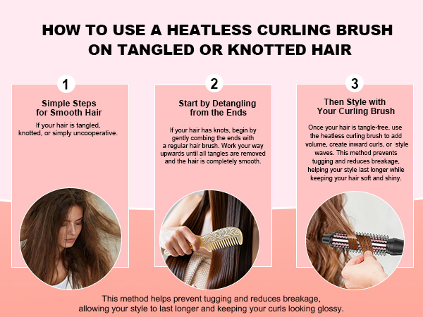curling iron brush