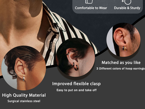 mens earrings