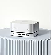 Satechi Mac mini M4 Hub & Stand with NVMe SSD Enclosure, Mac mini M4 Dock with 2xUSB A Up to 10Gb...