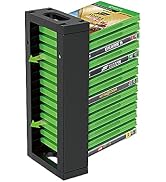 ECHZOVE Xbox Game Case Storage Wall Mount, Xbox One Game Holder Wall Mount Compatible with Xbox S...