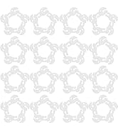 Toddmomy Balloon Clips, 100pcs Balloon Connectors Clip Holders Balloon Arch Brackets Buckle Ballo...