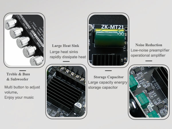 50W+50W+100W Power Amplifier Board