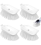 New Brush Refills for OXO New Soap Dispensing Dish Brush - 4 Pack Dish Brush Cleaning Soap Dispen...