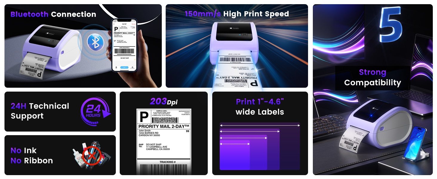 shipping label printer