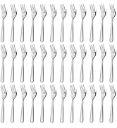 36 Pieces Forks Set (7.1 Inch), Unokit Stainless Steel Forks Silverware Set of 36, Forks Silverwa...