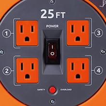 Cord Reel, Power Management, Power Strip, Extension Cord