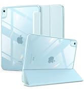 VIKESI for iPad 10th Generation Case 10.9 inch Released in 2022, Matte Slim Hard Back, Soft TPU F...