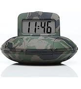 Travel Alarm Clock for Heavy Sleepers, Camo Green