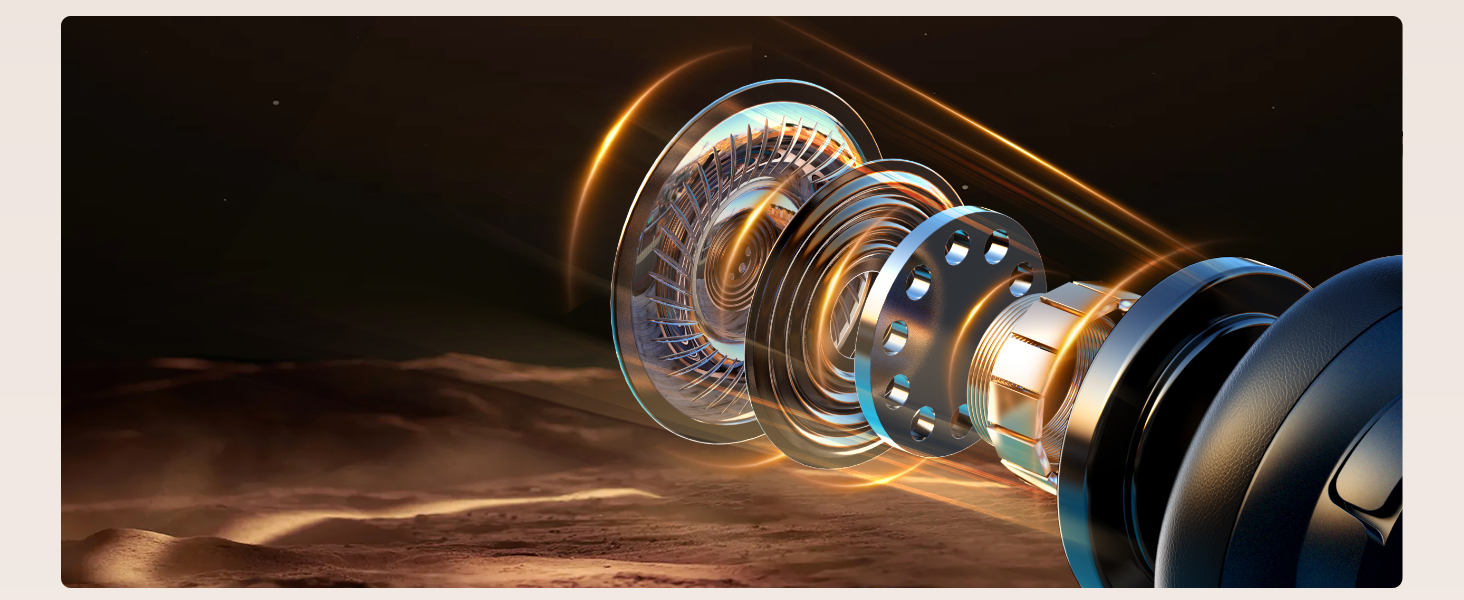 Noise Canceling Headphones Wireless Bluetooth Headphones with Transparent Modes