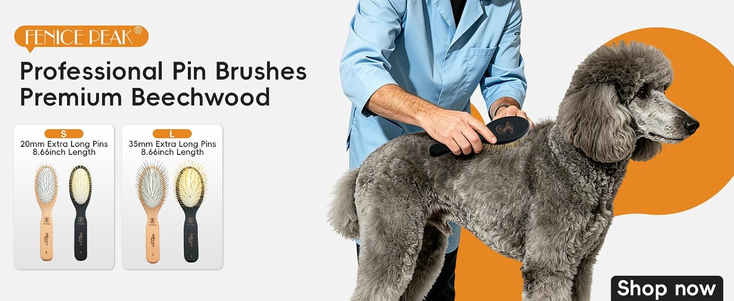 pin brush for long hair dogs