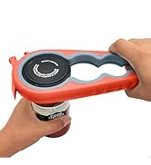 Otstar Jar Opener Bottle Opener and Can Opener for Weak hands, Seniors with Arthritis and Anyone ...