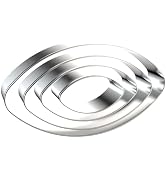Football Cookie Cutter Set Large - 5 Inch, 4 Inch, 3 Inch, 2 Inch - 4 Piece American Football Coo...