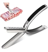 FOWSRHRG Rib Prep Pro Tool, Stainless Steel Rib Membrane Removal Tool, Rib Prep Tool Membrane Rem...