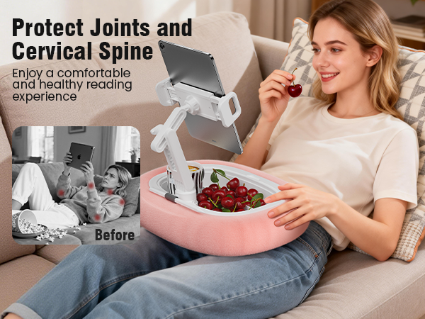 Tablet Kindle Pillow Stand