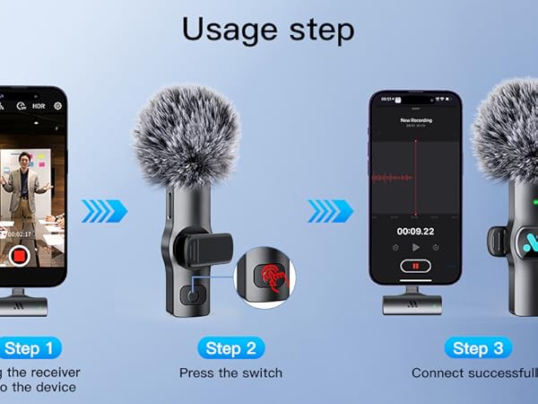 Wireless Microphone for iPhone