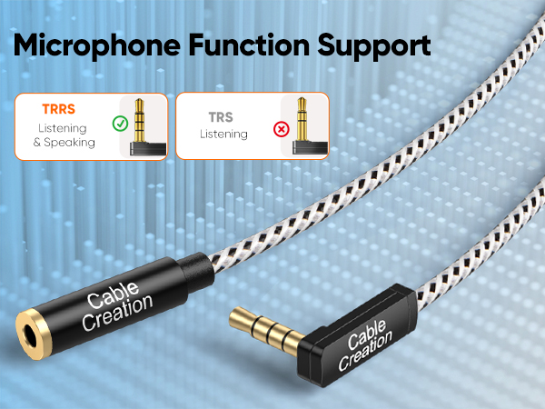 3.5MM Extension Cable TRRS