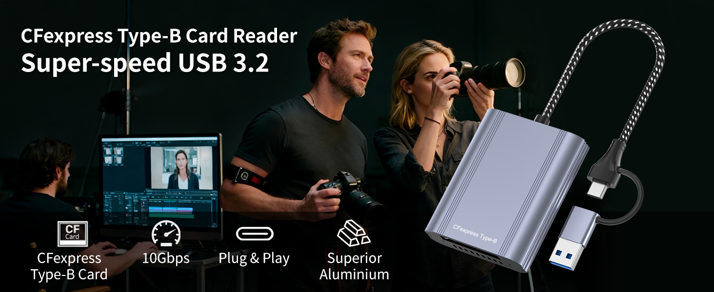 cfexpress type b card reader
