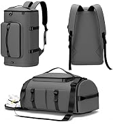 MIYCOO Gym Bag for Men Women with Shoes Compartment - Duffle Bag, Travel Backpack, Sports Backpac...