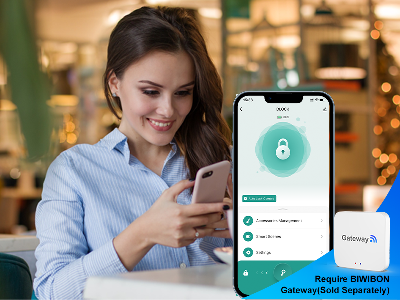 Smart door knob with Alexa