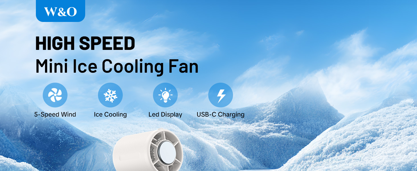 Handheld Fan with Ice Cooler,handheld fan,mini fan,portable fan