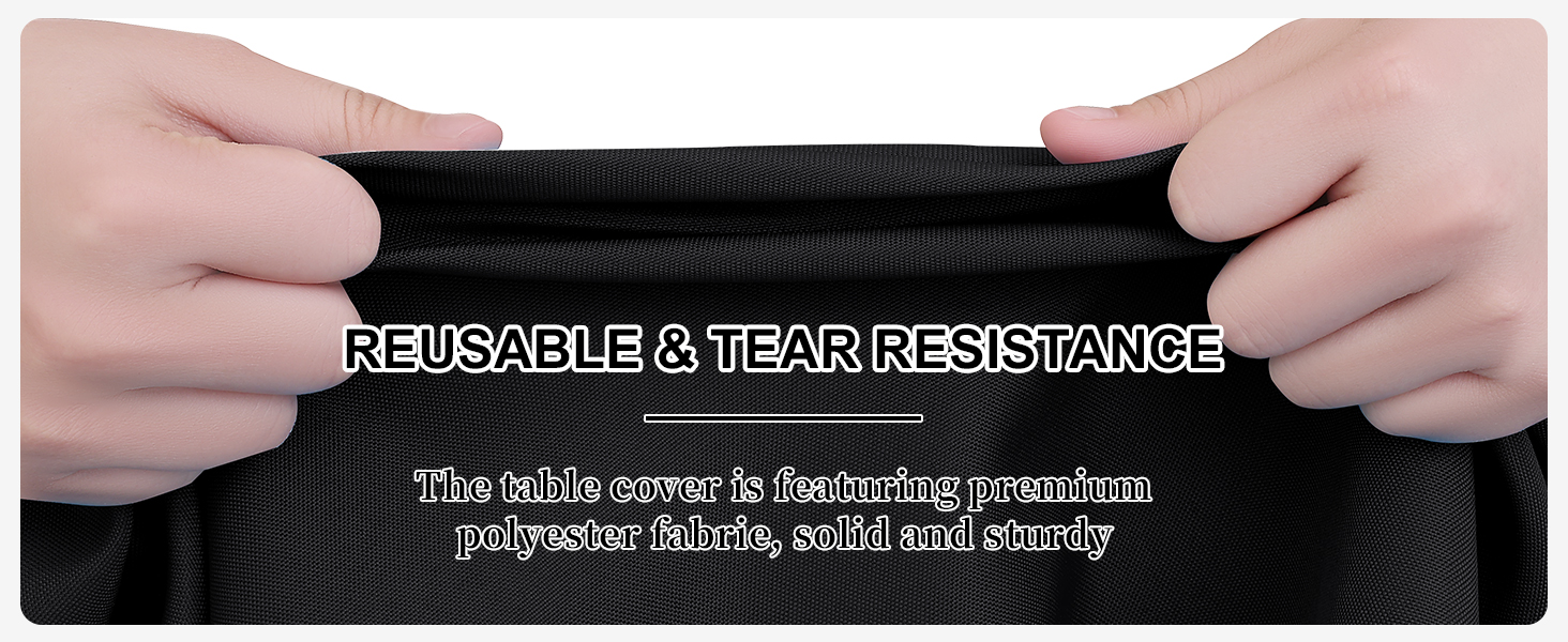 REUSABLE &amp; TEAR RESISTANCE