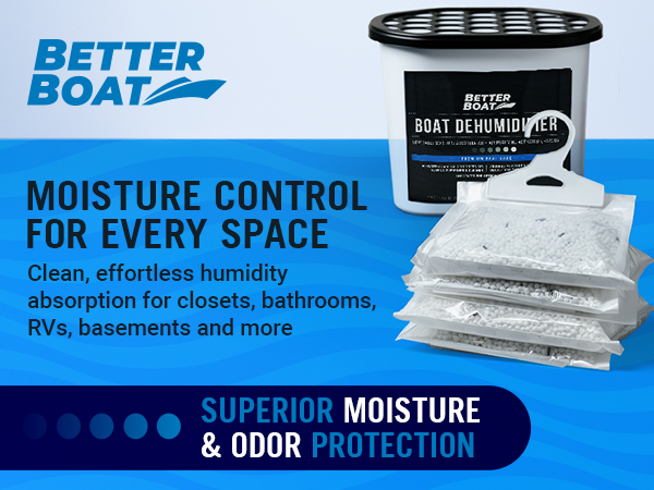 moisture control and odor protection