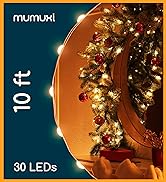 MUMUXI Battery Operated Christmas Lights [16 Pack] 10ft 30 LED Fairy Lights Battery Operated | Ba...